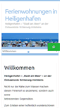 Mobile Screenshot of ferienwohnungenheiligenhafen.de